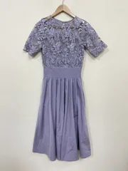 LAGUNAMOON ラグナムーン 結婚式二次会 ドレス ワンピース sizeS/紫 ■◆ レディース