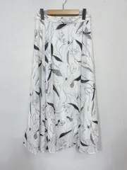 UNITED ARROWS ユナイテッドアローズ ロング スカート size40L/白 ■■ レディースのサムネイル