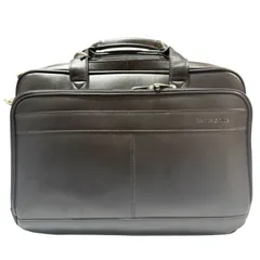 【新品】Samsonite レザースリムブリーフケース