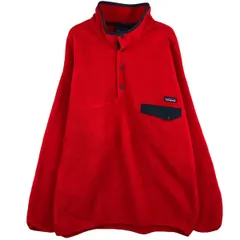 古着 パタゴニア Patagonia SYNCHILLA シンチラ スナップT 25450 ハーフスナップ フリースプルオーバー メンズXXL相当/evb034093