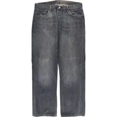 古着 00年代 リーバイス Levi's 501-0144 ブラックデニム ストレートデニムパンツ メンズw36相当/eaa617044