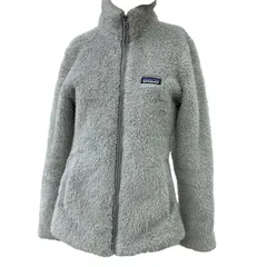 186005 patagonia パタゴニア フリース ジャケット ロスガトス XS グレー レディース