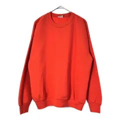 90年代 Lee リー STURDY SWEATS 無地スウェット オレンジ(メンズ L相当)中古 古着 X3805