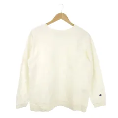 チャンピオン CHAMPION トレーナー M 白 ホワイト 長袖 クルーネック 無地 /AO33 ■GY99