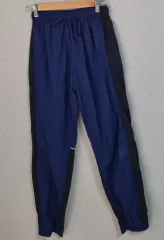 キッズ) 12-13歳) NIKE ナイキ ネイビー ウーブンパンツ
