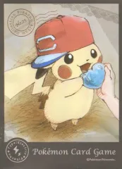 【中古】サプライ ポケモンカードゲーム デッキシールド(スリーブ) ぼうしをかぶったピカチュウ アローラ ポケモンセンター限定