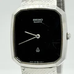 SEIKO セイコー QUARTZ 7820-5160 ブラック QZ ユニセックス シャリオ 希少 腕時計