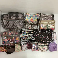 ◆ LeSportsac レスポートサック 17点 まとめ商品 ショルダーバッグ ハンドバッグ ポーチ など 鞄 中古品 卸