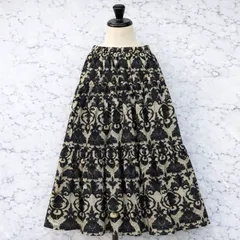 ティアードロングスカート