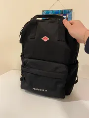 Danton ダントン ブラック バックパック PEUPLIERS 17