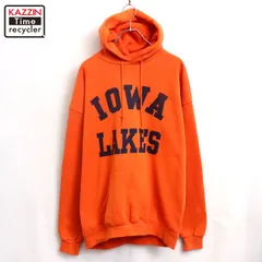 00s Lee プリント スウェット パーカー メンズ 表記XLサイズ