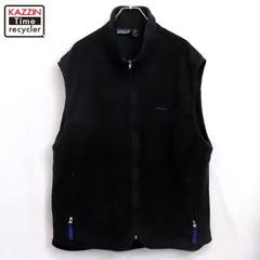00s USA製 patagonia フリース ベスト メンズ 表記XLサイズ