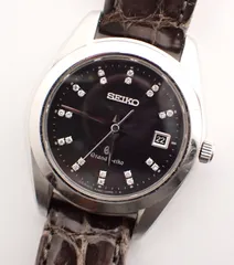 Grand Seiko(グランドセイコー) 4J52-0AB0/STGF097 SS/革 QZ クォーツ レディース 中古 腕時計 ブラックシェルのサムネイル
