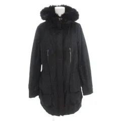ヴィヴィアンタム VIVIENNE TAM コート 0 中綿シルク ミドル ハーフ丈 黒 ブラック 016-252005 /AE ■GY50のサムネイル