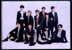 Snow Man KISSIN' MY LIPS/Stories クリアファイルC*A5