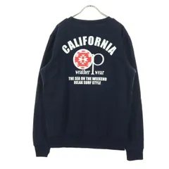 未使用 oceanpacific オーシャンパシフィック 長袖 スウェット L ネイビー メンズ 古着