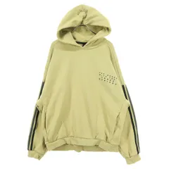adidas アディダス ロゴ 長袖 スウェットパーカー L ブラウン系 メンズ 古着