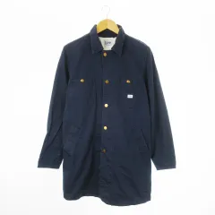 リー LEE カバーオール ショップコート かつらぎ ヘリンボーン M 紺 ネイビー /CK7 ■GY12