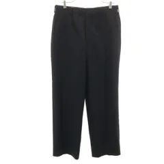 DAKS ダックス 日本製 スラックスパンツ 82 ブラック メンズ 古着