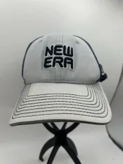 NEW ERA ニューエラ 9FORTY ロゴ 刺繡 メッシュキャップ ベースボールキャップ キャップ 帽子 デニム風 ネイビー フリーサイズ N-14