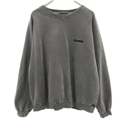 XLARGE エクストララージ 長袖 オーバーダイ加工 スウェット トレーナー L グレー メンズ 古着