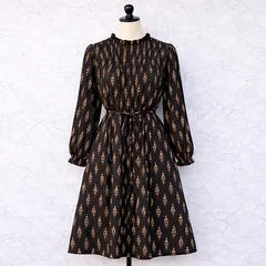 ★新品　ワンピース　ブラック　別リボン付き