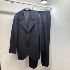 COMME des GARCONS HOMME コムデギャルソンオム 90's Wool 3B Set-up セットアップ HJ-05051M ブラック size:M 【中目黒B02】