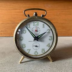 希少・外装良品】ヴィンテージ ティファニー 置き時計 ゴールド