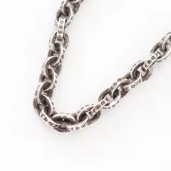 クロムハーツ CHROME HEARTS ネックレス ペーパーチェーン シルバー925 ネックレス メンズ Used A