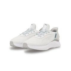PUMA (푸마) SOFTRIDE 하모니 레이스 EASE IN 육상 & 러닝 슈즈 런닝 슈즈 312671, (03) White