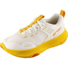 極美品 YONEX パワークッション 27cm トレーニングシューズ 白 黄 極美品 YONEX パワークッション 27cm トレーニングシューズ 白 黄
