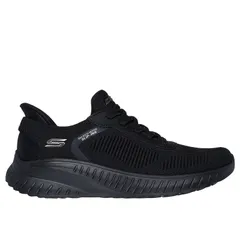 SKECHERS(スケッチャーズ) BOBS SQUAD CHAOS-CURRENT MUSE 陸上＆ランニング シューズ ランニングシューズ 117497W、(BBK)BLACK