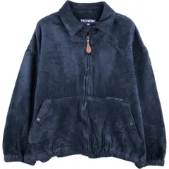 古着 90年代 ラルフローレン Ralph Lauren POLO SPORT ポロスポーツ スイングトップタイプ フリースジャケット USA製/eaa616884
