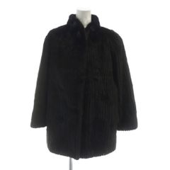 ムーンバットFUR FLASHシェアードミンク毛皮リバーシブル コート絹