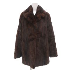 ミンクコート リアルファー 毛皮 ホワイト 9 高級毛皮 moonbat far