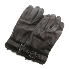 ジバンシィ GIVENCHY 手袋 レザーグローブ ロゴ 黒 ブラック /FF ■GY18のサムネイル