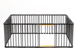 犬 サークルケージ 犬ゲージ 犬ケージ DIY 12枚 16枚 接続式 簡単組み立て 工具不要 折りたたみ 犬用 多頭 広げる レイアウト自由 173×86×70cm(高さ70cm 12枚)