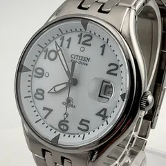 CITIZEN シチズン　ATTESA アテッサ Eco-Drive B872-K000041 メンズ　ボーイズ　レディース　TITANIUM 腕時計 稼働品 ソーラー 【X31】