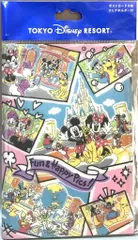 東京ディズニーリゾート FUN＆HAPPY PICS! ポストカード6枚 クリアホルダー付