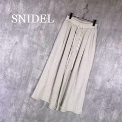 『SNIDEL』スナイデル (0) スウェットタックワイドパンツ