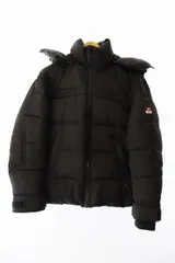 ディーゼル DIESEL W-RUSS-NEW 中綿 ジャケット A12722 S 黒 ブラック ブランド古着ベクトル 中古 ☆AA★ 250514