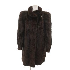 HYDRA FURS ミンク ファーコート ジャケット ブルゾン 毛皮 茶色