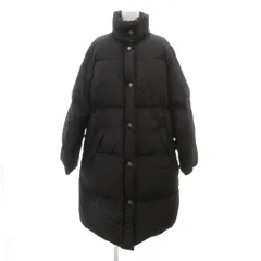 マックスマーラ ウィークエンドライン MAX MARA WEEKEND LINE ボリューム ダウンコート ロング 42 黒 ブラック /UO ■GY18のサムネイル