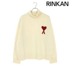 LOUIS VUITTON インタルシアジャガードハートクルーネックニット XL