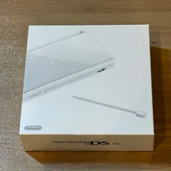 2-188【ほぼ未使用】ニンテンドーDS Lite クリスタルホワイト 箱付き 完品