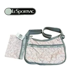LESPORTSAC レスポートサック　ショルダーバッグ　ミニポーチ付き　旅行バッグ　トラベルバッグ　パステルピンク