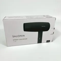 SALONIA スピーディーイオンドライヤー SL-013BK ブラック