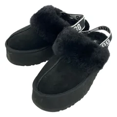 UGG アグ Funkette ファンケット ムートンストラップサンダル 1113474 ブラック 25