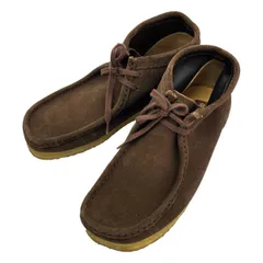 Clarks クラークス WALLABEE ワラビースウェードレザーブーツ 25103658 ブラウン UK8