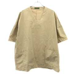 CASEY CASEY ケイシー ケイシー P-TOP HCOT Vネックプルオーバーシャツ 166HH84 ベージュ Mのサムネイル